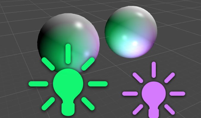 加入点光源支持效果(左StandarShader，左边是我们自定义的)